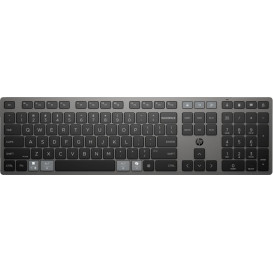 Klawiatura bezprzewodowa HP 725 Multi-Device Rechargeable Wireless Keyboard 9T5B2AA - Czarna