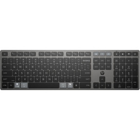 Klawiatura bezprzewodowa HP 725 Multi-Device Rechargeable Wireless Keyboard 9T5B2AA - Czarna