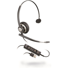 Zestaw słuchawkowy Poly EncorePro 715 USB-A Monoaural Headset TAA 783N5AA - Czarne