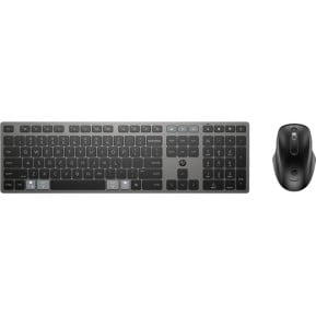 Zestaw bezprzewodowy klawiatura i mysz HP 725 Multi-Device Rechargeable Wireless Keyboard and Mouse Combo 9T5B0UT - Czarny