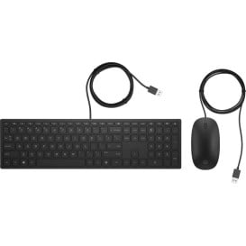 Zestaw klawiatury i myszy HP Pavilion Wired Keyboard and Mouse 400 4CE97AA - Czarny