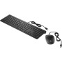 Zestaw klawiatury i myszy HP Pavilion Wired Keyboard and Mouse 400 4CE97AA - Czarny
