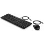Zestaw klawiatury i myszy HP 225 Wired Mouse and Keyboard Combo AX2Y7AA - Czarny