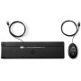 Zestaw myszy i klawiatury HP Wired Desktop 320MK 9SR36UT - USB, US, Klawiatura wyspowa, Mysz optyczna, Czarny