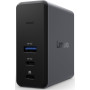 Ładowarka biurkowa Lenovo GaN Powered X9 Travel Dock 40BD0065EU - USB-C 3.2 Gen 2, USB-A 3.2 Gen 2, USB-C PD 3.0 60W, HDMI