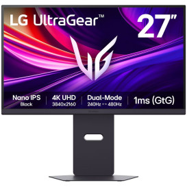 Monitor LG UltraGear 27G850A-B - 27"/3840x2160 (4K)/Nano IPS/FreeSync/1 ms/pivot/Czarny
