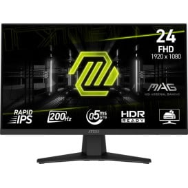 Monitor MSI MAG 244F - 23,8"/1920x1080 (Full HD)/Rapid IPS/0,5 ms/Czarny