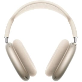 Słuchawki bezprzewodowe nauszne Apple AirPods Max MWW53ZM/A - USB-C, Księżycowa poświata
