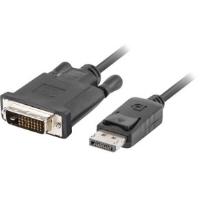 Kabel Lanberg DisplayPort 1.2 do DVI-D CA-DPDV-10CU-0010-BK - zdjęcie poglądowe 2