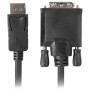 Kabel Lanberg DisplayPort 1.2 do DVI-D CA-DPDV-10CU-0018-BK - zdjęcie poglądowe 1