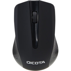 Mysz bezprzewodowa Dicota Wireless Mouse COMFORT D31659 - 1000 dpi, Czarna