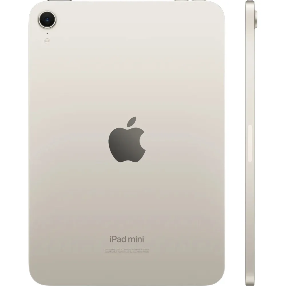 Zdjęcie produktu Tablet Apple iPad mini 7 (2024) MXN83HC/A - A17 Pro/8,3" 2266x1488/128GB/RAM 8GB/Księżycowa poświata/Kamera 12+12Mpix/iPadOS/1CI