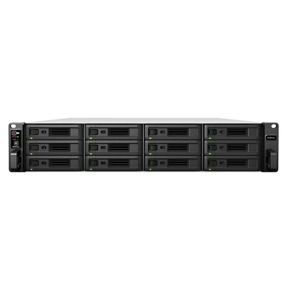 Serwer NAS Synology Rack XS+/XS RS3621RPXS1ZR - Rack (2U)/Intel Xeon D-1531/8 GB RAM/8 TB/12 wnęk/hot-swap - zdjęcie