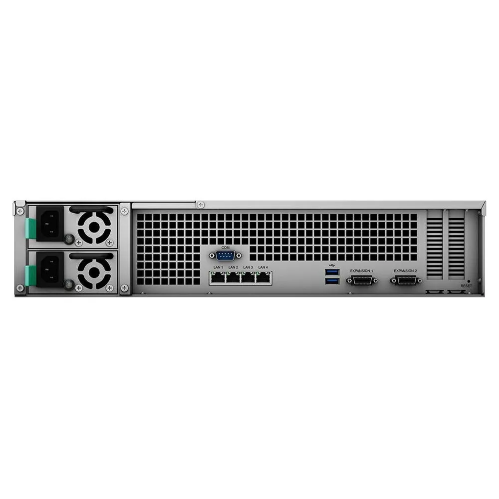 Serwer NAS Synology Rack XS+/XS RS3621RPXS1ZR - Rack (2U)/Intel Xeon D-1531/8 GB RAM/8 TB/12 wnęk/hot-swap - zdjęcie