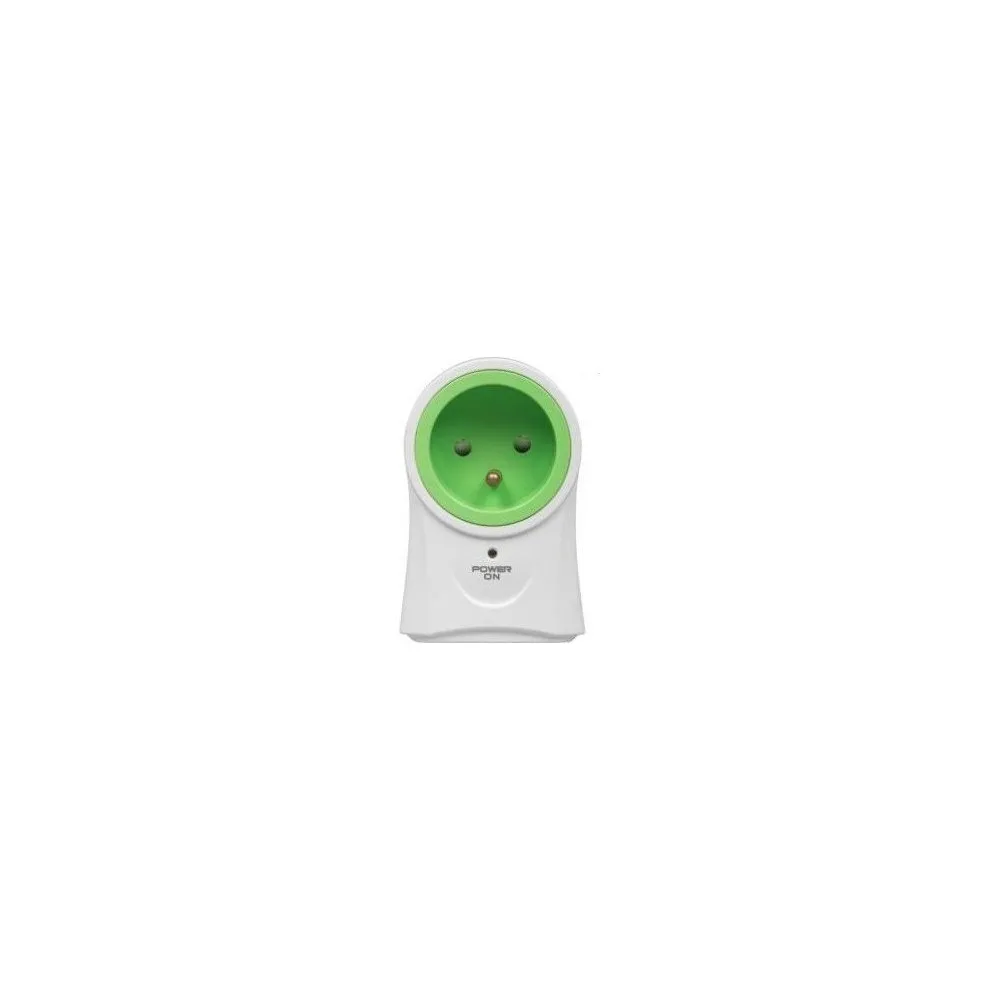 Listwa zasilająca Ever SPIN 1x UTE 2x USB 3680 W - Biała, Zielona - T/LZ10-SPI000/0000 | Sklep ITnes.pl - IT for BUSINESS