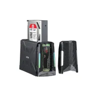 Obudowa na dysk Unitek USB-C Enclosure Docking Station S1234B01-EU - dyski 2,5", 3,5", M.2 2280, Czarna