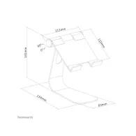 Stojak na tablety Neomounts by Newstar Tablet Desk Stand do 11" DS15-050SL1 - Srebrny Stojak na tablety Neomounts by Newstar Tablet Desk Stand do 11" DS15-050SL1 - Srebrny