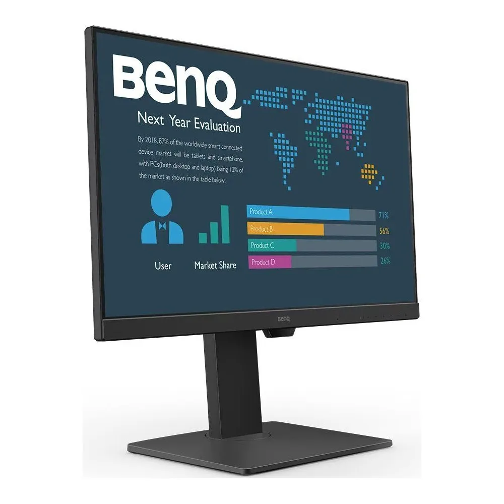 Monitor Benq BL2786TC 9H.LMPLB.QBE - 27"/1920x1080 (Full HD)/100Hz/IPS/5 ms/pivot/USB-C/Czarny - zdjęcie