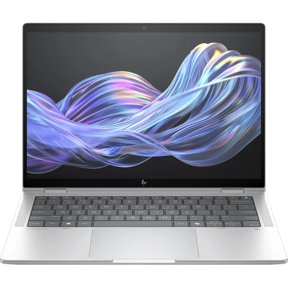 Laptop HP EliteBook X Flip G1i 14 B9ZX4IET - Core Ultra 7 258V/14" WQXGA IPS dotykowy/RAM 32GB/SSD 2TB/Srebrny/Windows 11 Pro - zdjęcie