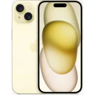 Smartfon Apple iPhone 15 MTP83PX/A, A16 Bionic, 6,1" 2556x1179, 256GB, 6GB, 5G, Żółty, Aparat 48+12Mpix, iOS, 1 rok Carry-in | S