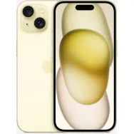 Smartfon Apple iPhone 15 MTP83PX/A, A16 Bionic, 6,1" 2556x1179, 256GB, 6GB, 5G, Żółty, Aparat 48+12Mpix, iOS, 1 rok Carry-in | S