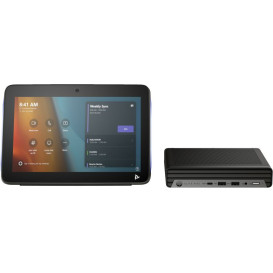 Zestaw do wideokonferencji HP Poly Studio Base Kit G9 Plus for Microsoft Teams HP Mini IP PC w/TC10 A3LU8AA