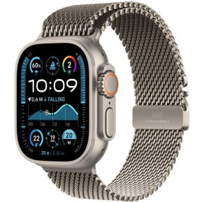 Smartwatch Apple Watch Ultra 2 MX5R3WB/A - 49 mm GPS + Cellular naturalny tytan z brans. mediolańską z natur. tytanu, rozm. M