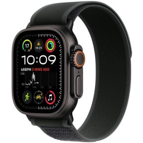 Smartwatch Apple Watch Ultra 2 MX4V3WB/A - 49 mm GPS + Cellular czarny tytan z opaską Trail w kolorze czarnym, rozm. M|L