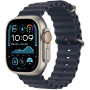 Smartwatch Apple Watch Ultra 2 MX4D3WB/A - 49 mm GPS + Cellula naturalny tytan z paskiem Ocean w kolorze granatu