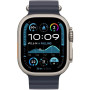 Smartwatch Apple Watch Ultra 2 MX4D3WB/A - 49 mm GPS + Cellula naturalny tytan z paskiem Ocean w kolorze granatu