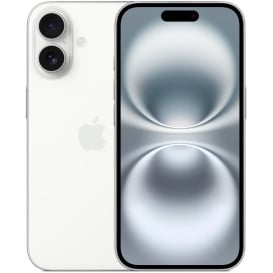 Smartfon Apple iPhone 16 MYE93ZD/A - A18/6,1" 2556x1179/128GB/RAM 8GB/5G/Biały/Aparat 48+12Mpix/iOS/1 rok Carry-in