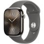 Smartwatch Apple Watch 10 MWY93ET/A - 46 mm, GPS + Cellular, naturalny tytan z paskiem sportowym górska szarość, S|M