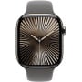Smartwatch Apple Watch 10 MWY93ET/A - 46 mm, GPS + Cellular, naturalny tytan z paskiem sportowym górska szarość, S|M