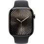 Smartwatch Apple Watch 10 MWYE3ET/A - 46 mm, GPS + Cellular, tytan w kolorze łupkowym z paskiem sportowym czarnym, M|L
