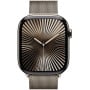 Smartwatch Apple Watch 10 MWYC3ET/A - 46 mm, GPS + Cellular, naturalny tytan z bransoletą mediolańską z naturalnego tytanu, M|L