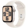 Smartwatch Apple Watch SE 2 gen MXEU3ET/A - 44 mm, GPS, aluminium k. poświata z paskiem sportowym k. poświata, S|M
