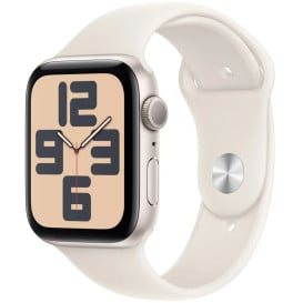 Smartwatch Apple Watch SE 2 gen MXEU3ET/A - 44 mm, GPS, aluminium k. poświata z paskiem sportowym k. poświata, S|M