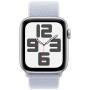 Smartwatch Apple Watch SE 2 gen MXEE3ET/A - 40mm, GPS, srebrne aluminium z opaską sportową w kolorze błękitnego obłoku