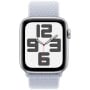 Smartwatch Apple Watch SE 2 gen MXGR3ET/A - 44mm, GPS + Cellular, srebrne aluminium z opaską sportową w kol. błękitnego obłoku
