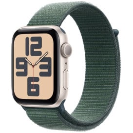 Smartwatch Apple Watch SE 2 gen MXEW3ET/A - 44mm, GPS, aluminium księżycowa poświata z opaską sportową górskie jezioro