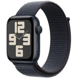 Smartwatch Apple Watch SE 2 gen MXEA3ET/A - 40mm, GPS, aluminium w kolorze północy z opaską sportową w kolorze atramentowy