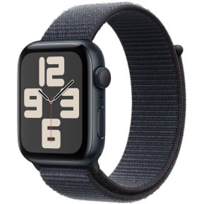 Smartwatch Apple Watch SE 2 gen MXGA3ET/A - 40mm, GPS + Cellular, aluminium północ z opaską sportową w kolorze atramentowy