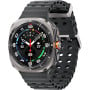 Smartwatch Samsung Galaxy Watch Ultra SM-L705FZTAEUE - 47 mm, LTE, Srebrny tytan, Marine Band ciemnoszary, S/M/L