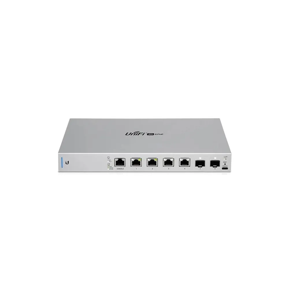 Switch zarządzalny Ubiquiti UniFi US-XG-6POE-EU, 4x 100|1000|10000Mbps RJ45, 2x 10Gbps SFP+, PoE | Sklep ITnes.pl, IT for BUSINE