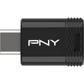 Pendrive PNY Elite-X Fit USB-C 3.2 64GB P-FDI64GEXFITC-GE - do 200MB|s odczyt, do 100MB/s zapis, Czarny