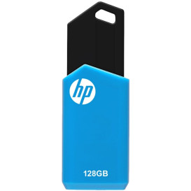 Pendrive HP 128GB HPFD150W-128 - USB 2.0/ Niebieski, Czarny