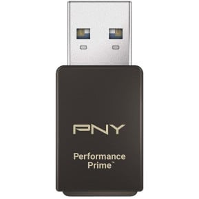 Czytnik kart PNY USB-A 3.2 microSDXC P-CRUAUSDDG3CPPR-GE - Czarny