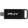 Pendrive PNY Elite USB-C 3.2 256GB P-FD256ELC-GE - Czarny
