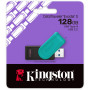 Pendrive Kingston DataTraveler Exodia S 128GB USB-A 3.2 Gen 1 DTXS/128GB - Czarny, Turkusowy