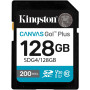 Karta pamięci Kingston SD 128GB Canvas Go Plus SDG4/128GB - 200|100MB|s, Class 10, UHS-I, U3, V30